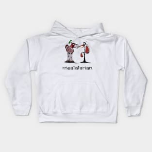 Funny Meatatarian Animal Meat Eating Kids Hoodie